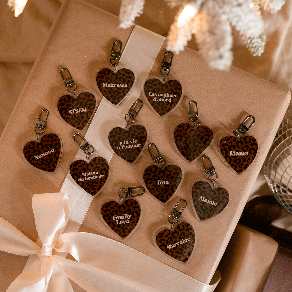 porte-cles-leopard-marron-cadeaux-noel